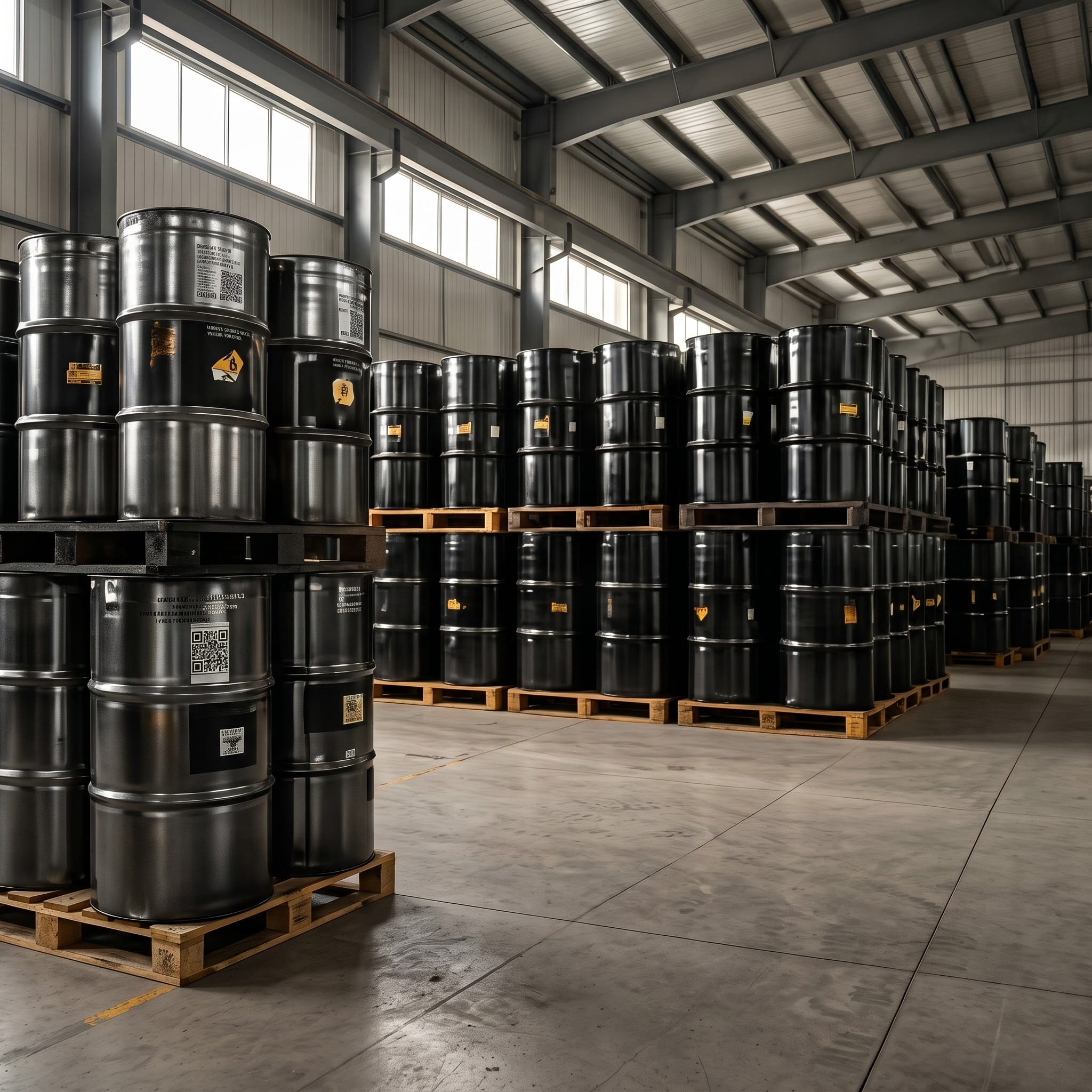 Strict raw material management