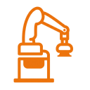 High-Temperature Equipment Lubrication Icon