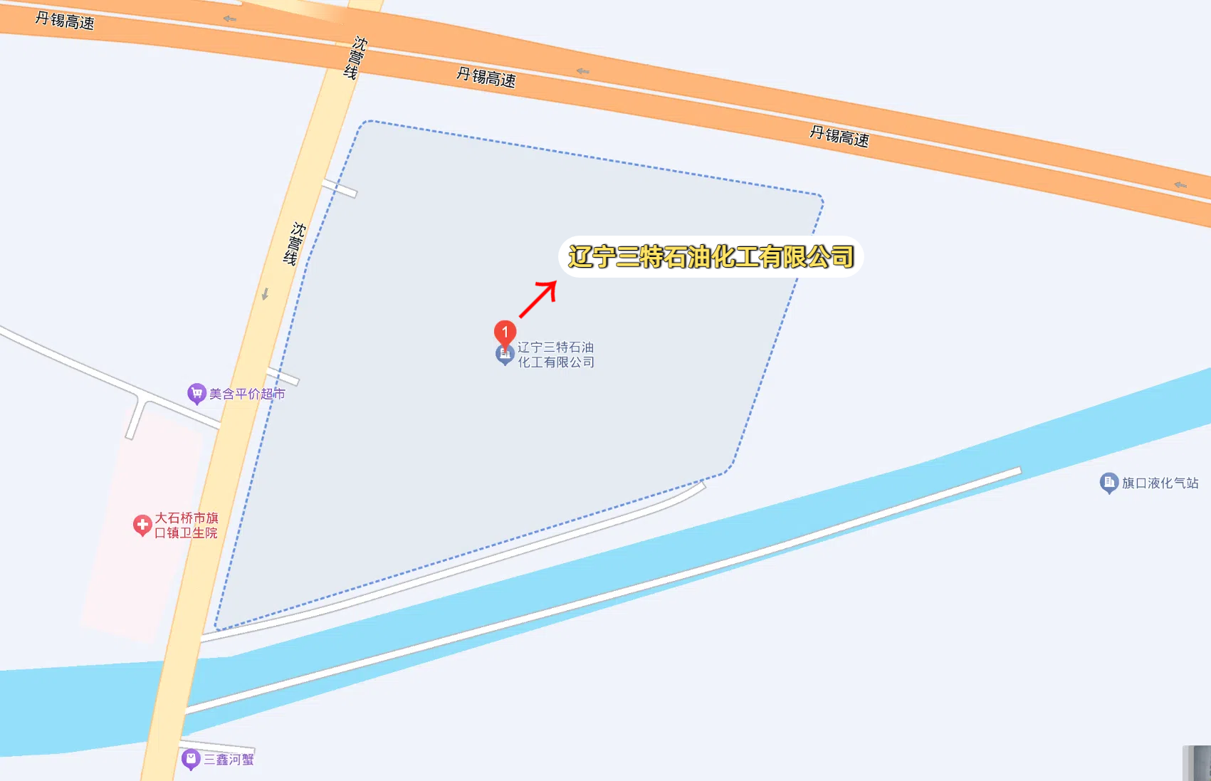 Factory Location Map